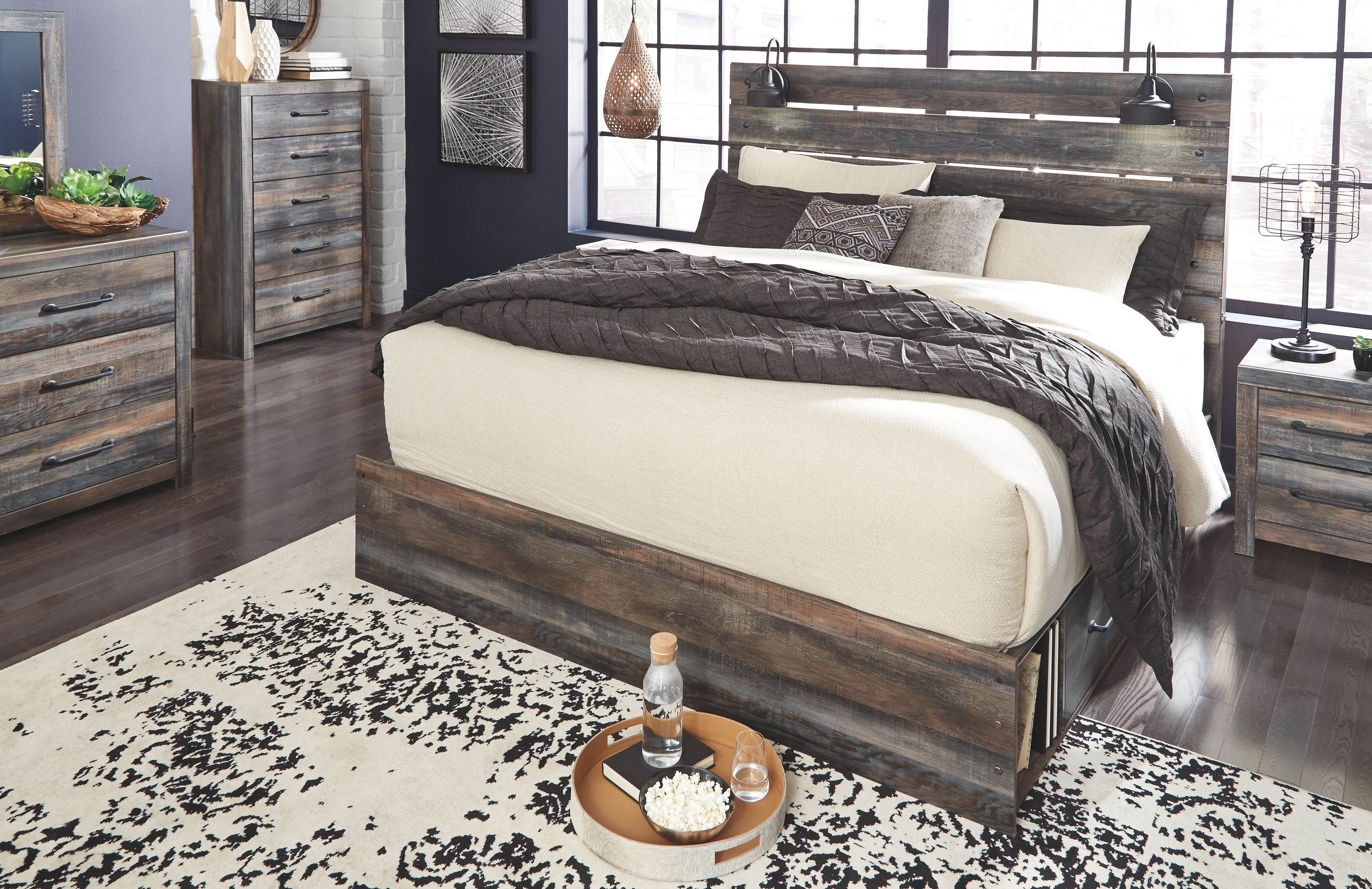 Drystan - Panel Bedroom Set-5