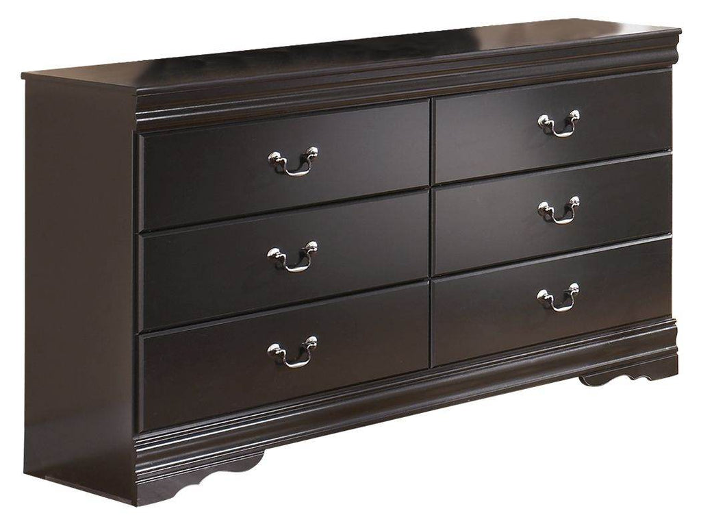 Huey Vineyard - Six Drawer Dresser - Black-0