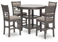Wrenning - Drm Counter Table Set (Set of 5) - Gray-0