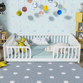 Full Size Floor Fence Bed