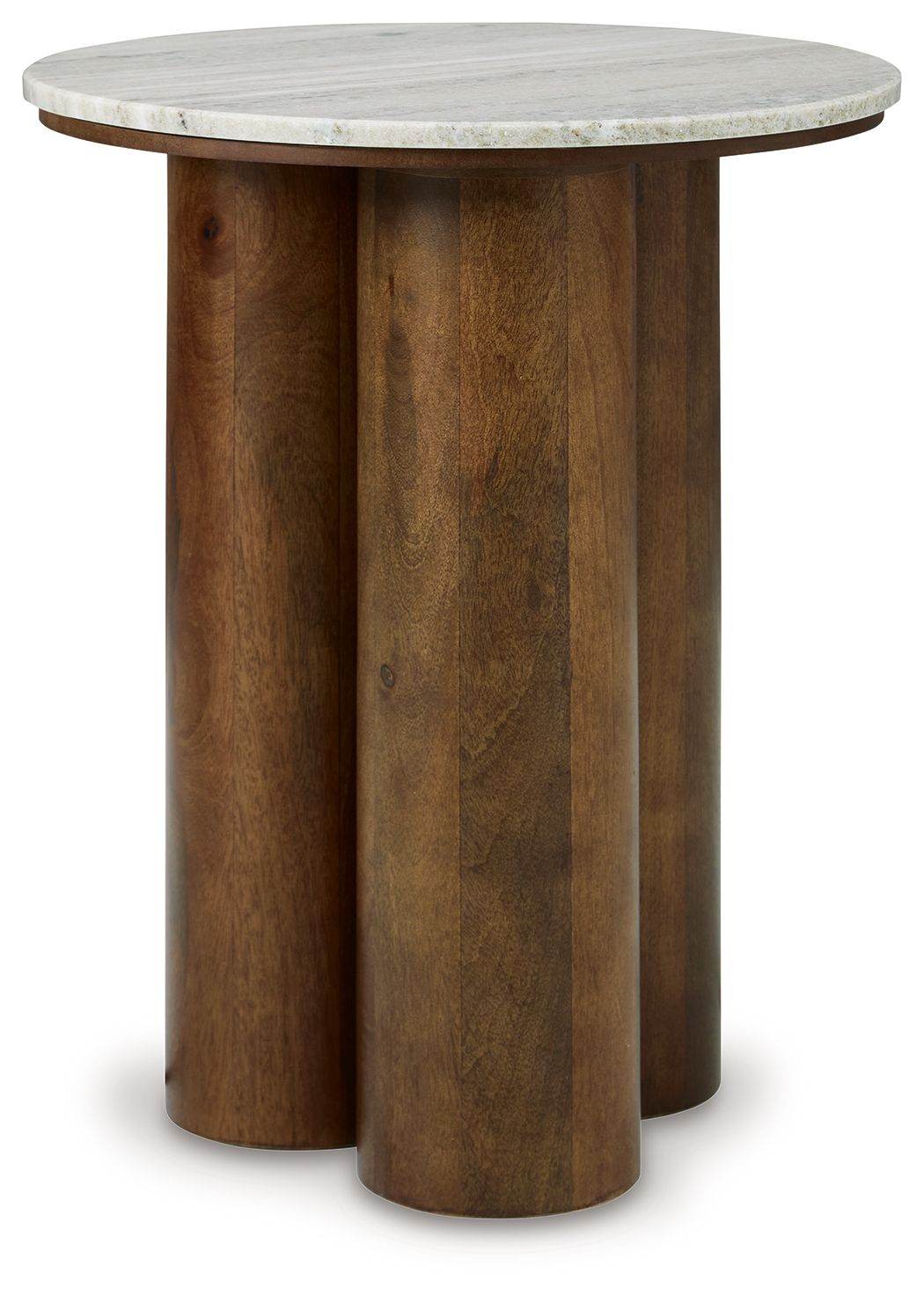 Henfield - Accent Table - Beige / Brown-0