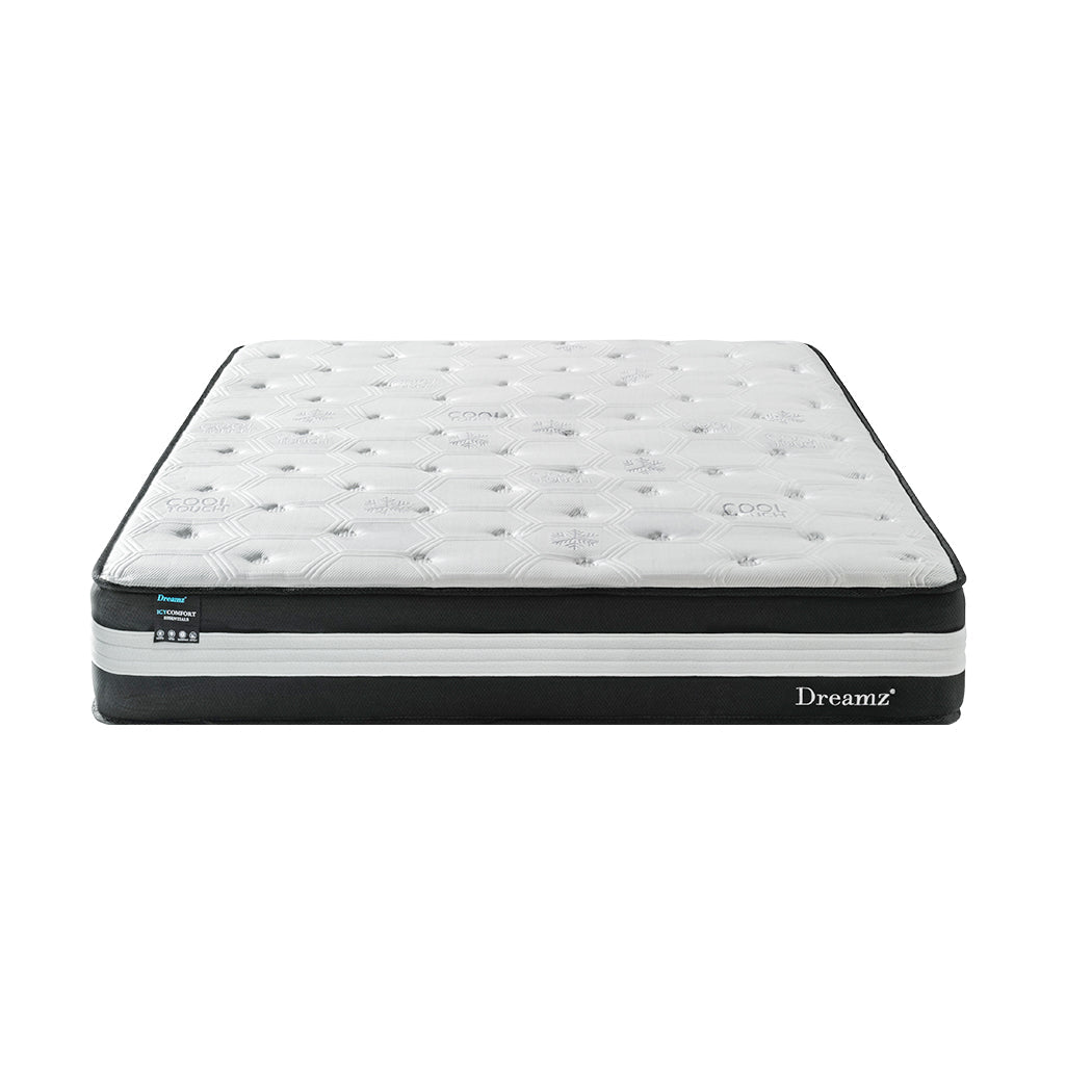 Dreamz Queen Cooling Mattress 5 Zone 25cm