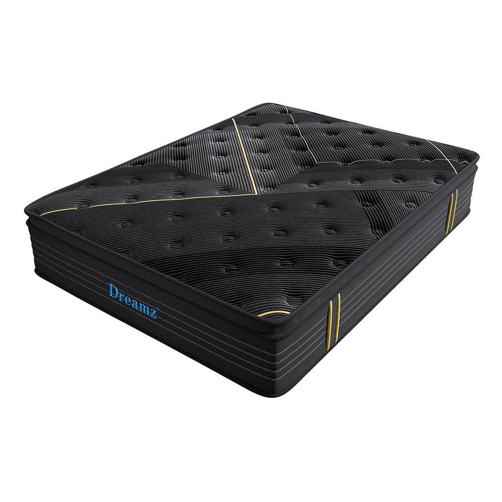 Dreamz Spring Mattress Bamboo Euro Top King