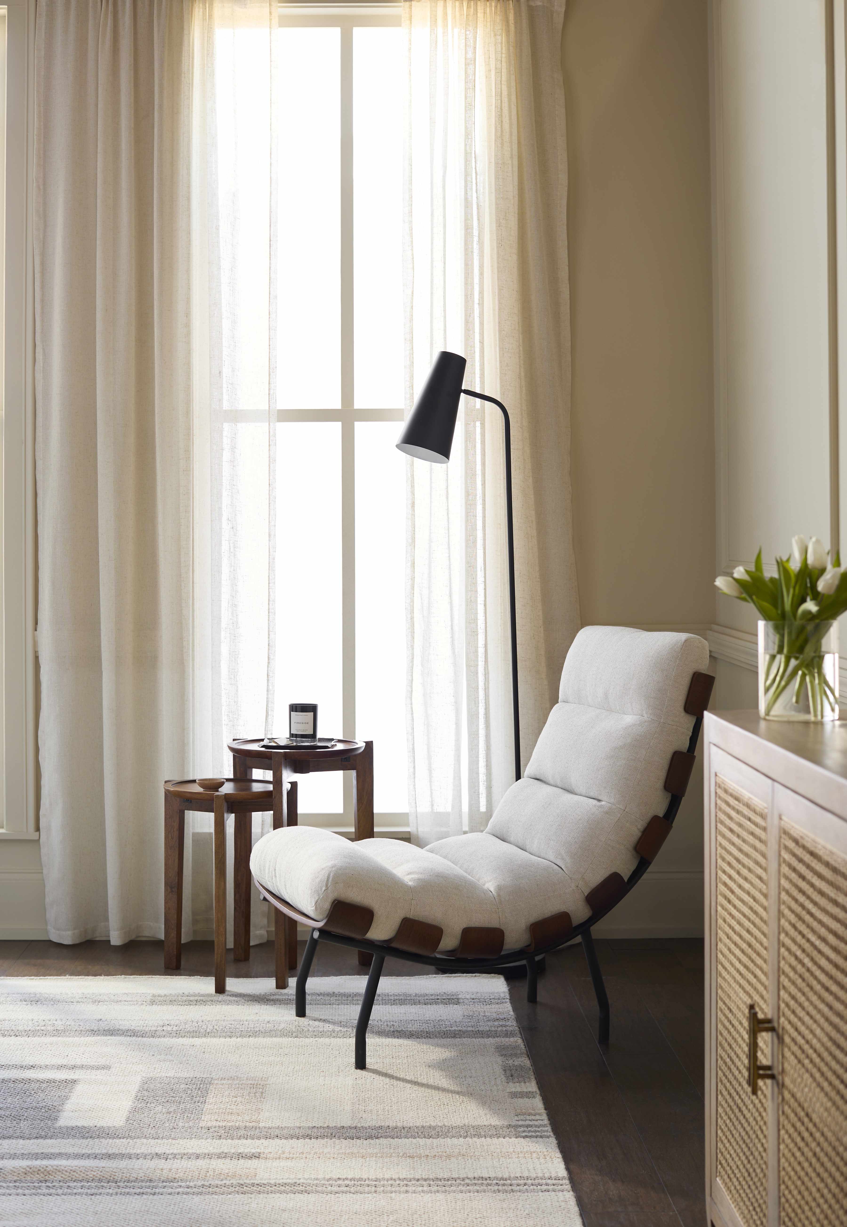 Montacuto Black Floor Lamp