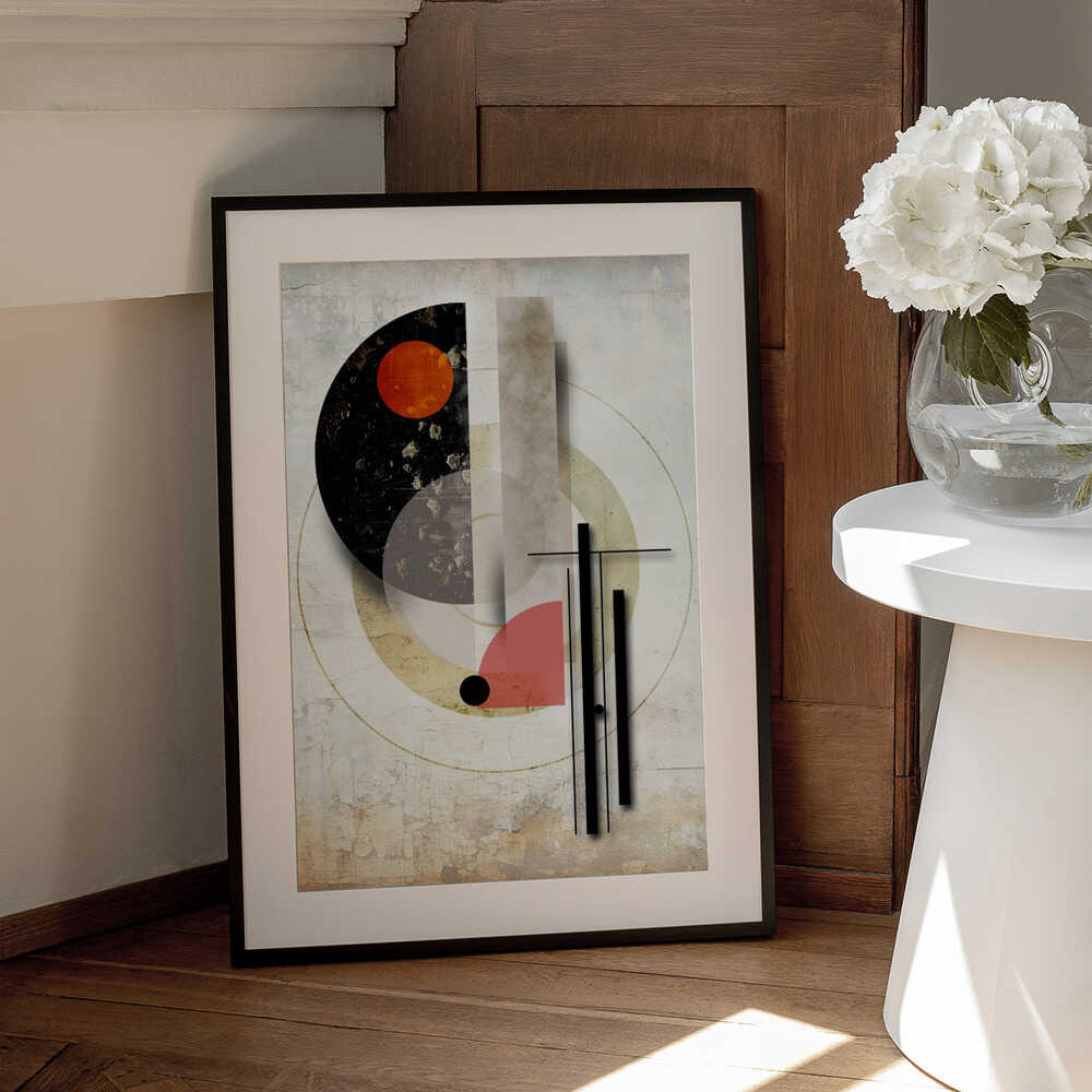 Wall art Geometric Vintage Art 15-4