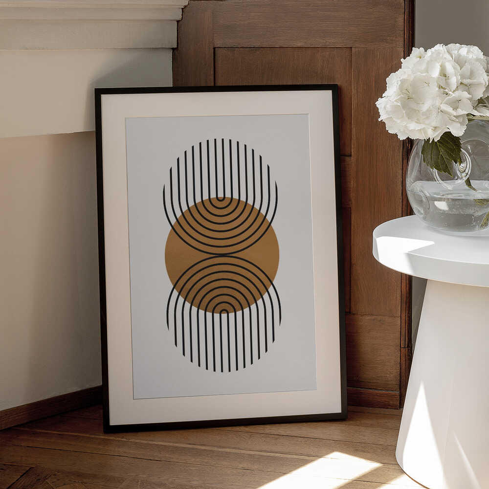 Wall art Art with circles 1-4