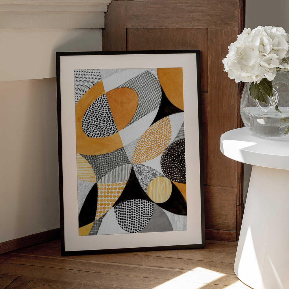 Wall art Geometric Harmony-4