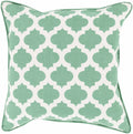 Mooroobool Green Trellis Accent Pillow - Clearance