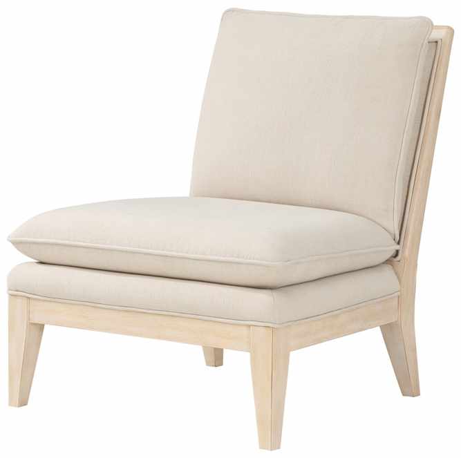Moscavide Beige Accent Chair - Clearance