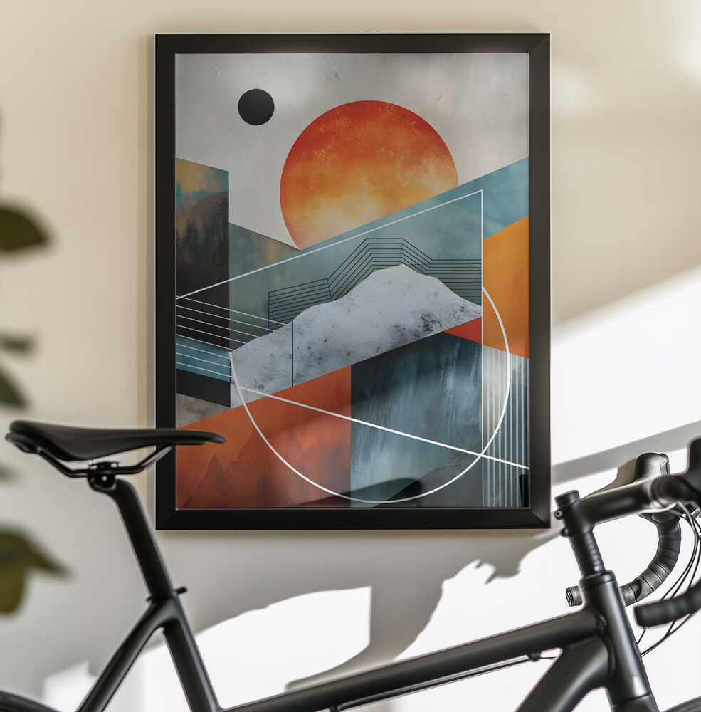 Wall art Abstract Horizons-1