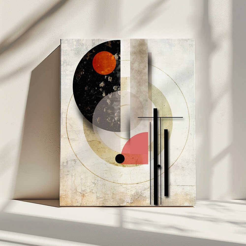 Wall art Geometric Vintage Art 15-3