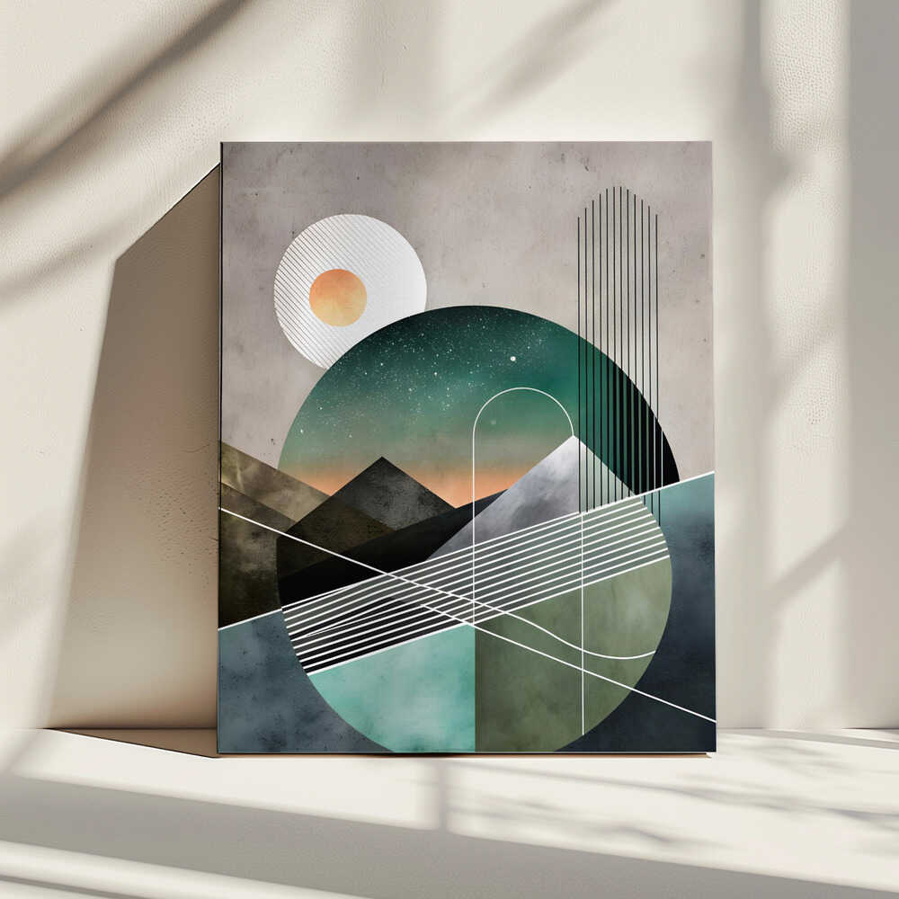 Wall art Celestial Geometry-3