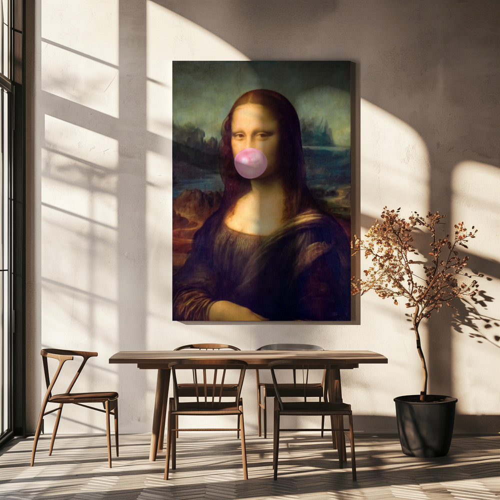 Mona Lisa Bubble Gum