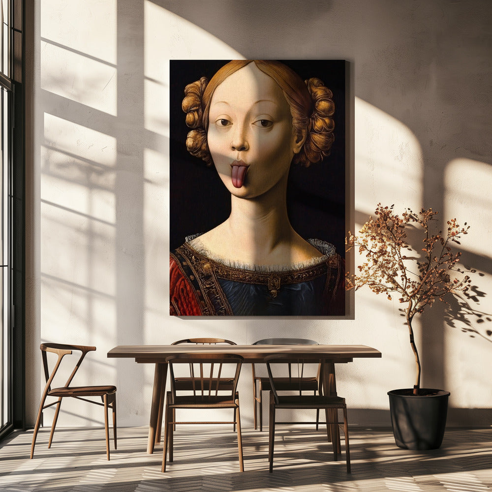 Wall art Insolent Lady-4