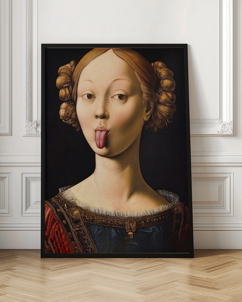 Wall art Insolent Lady-3