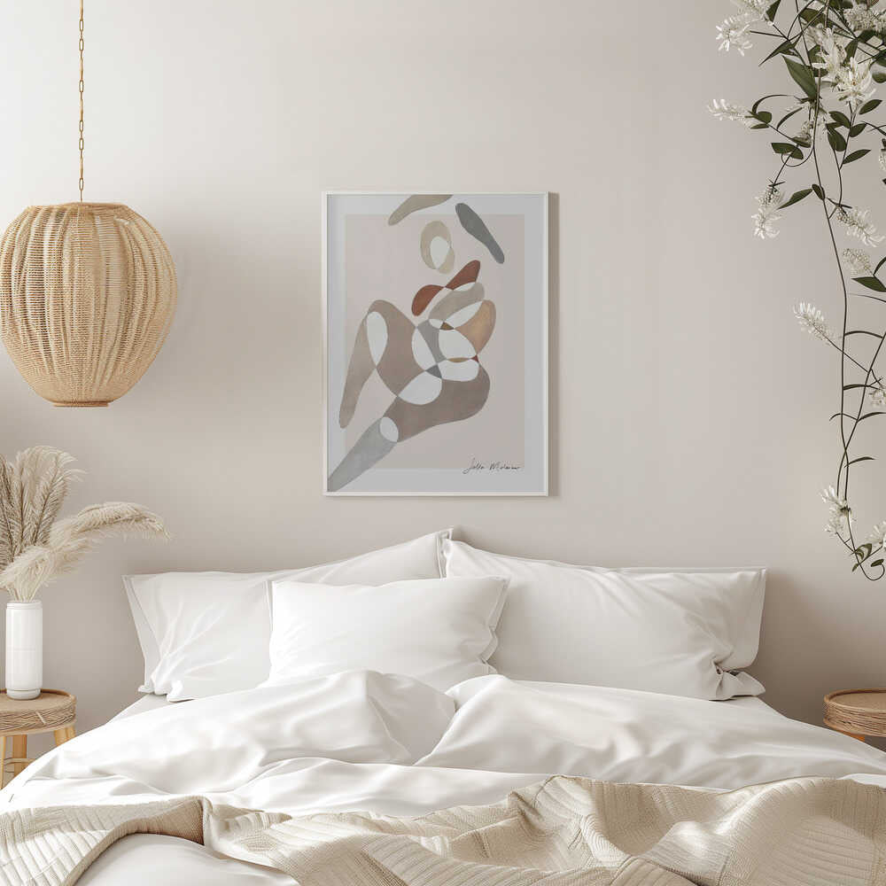 Wall art Flowing Silhouettes-2