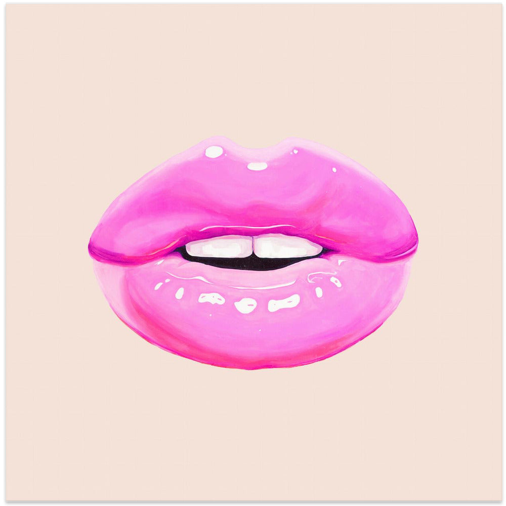 Wall art Pink Lips-2