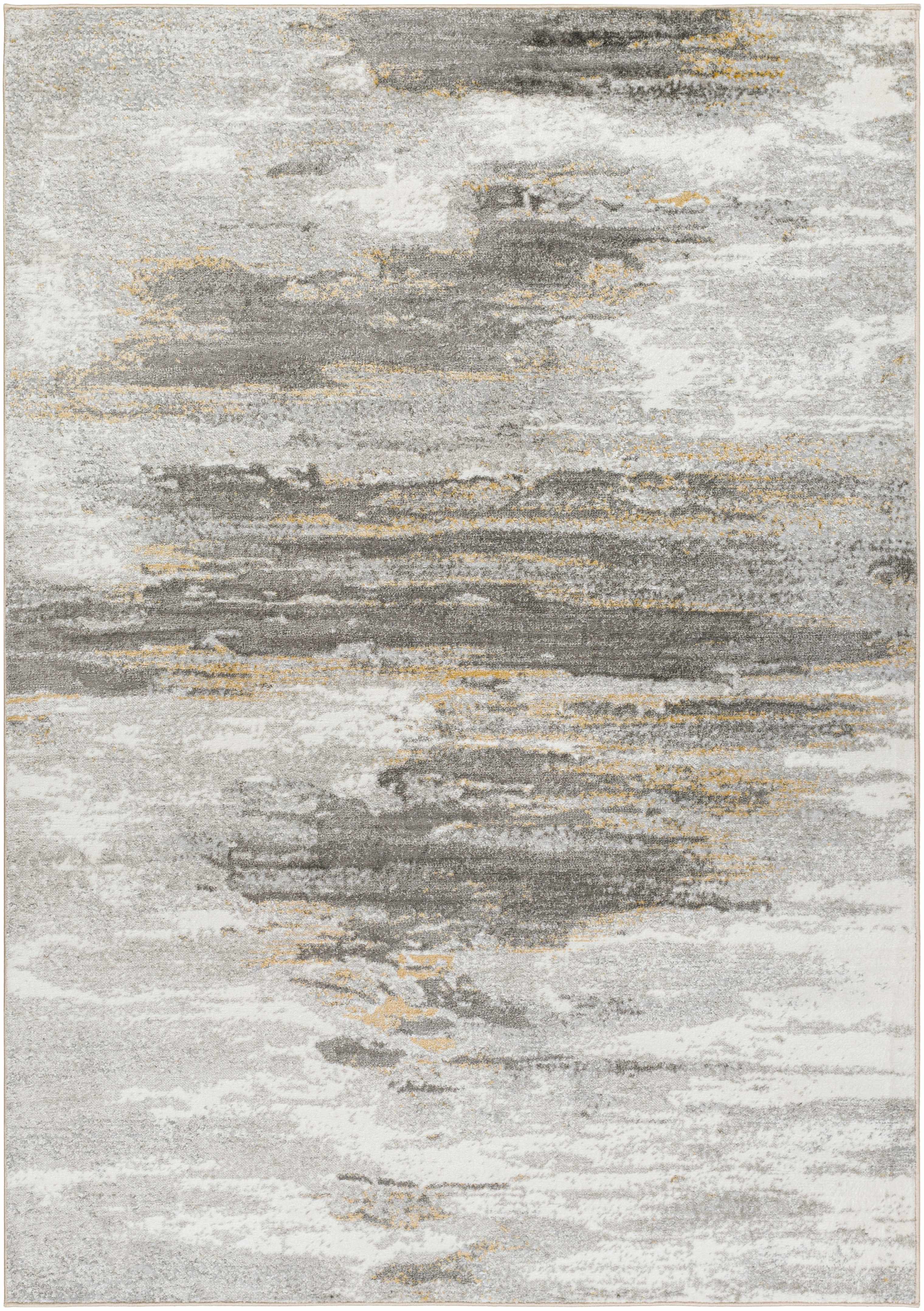 Derex Abstract Gray Rug-0