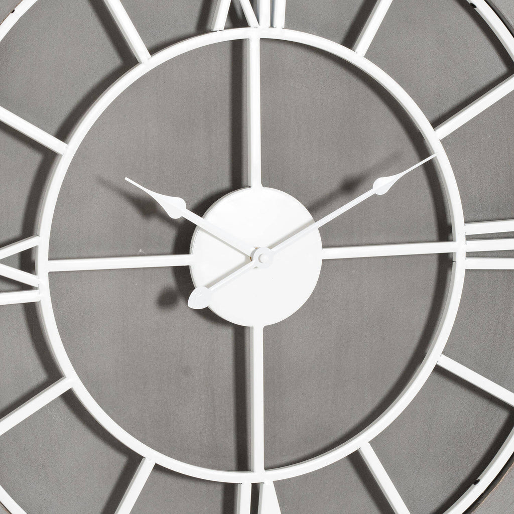 Williston Grey Wall Clock 60cm x 60cm-1